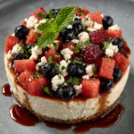 Keto-Joghurt-Cheesecake mit Beeren – ohne Gelatine & Zuckerfrei