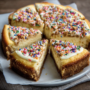 Keto-Zuckerplätzchen-Käsekuchen – Traumhaft & Low-Carb