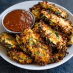 Knusprige Airfryer-Zucchini-Chips – Perfekt für Keto