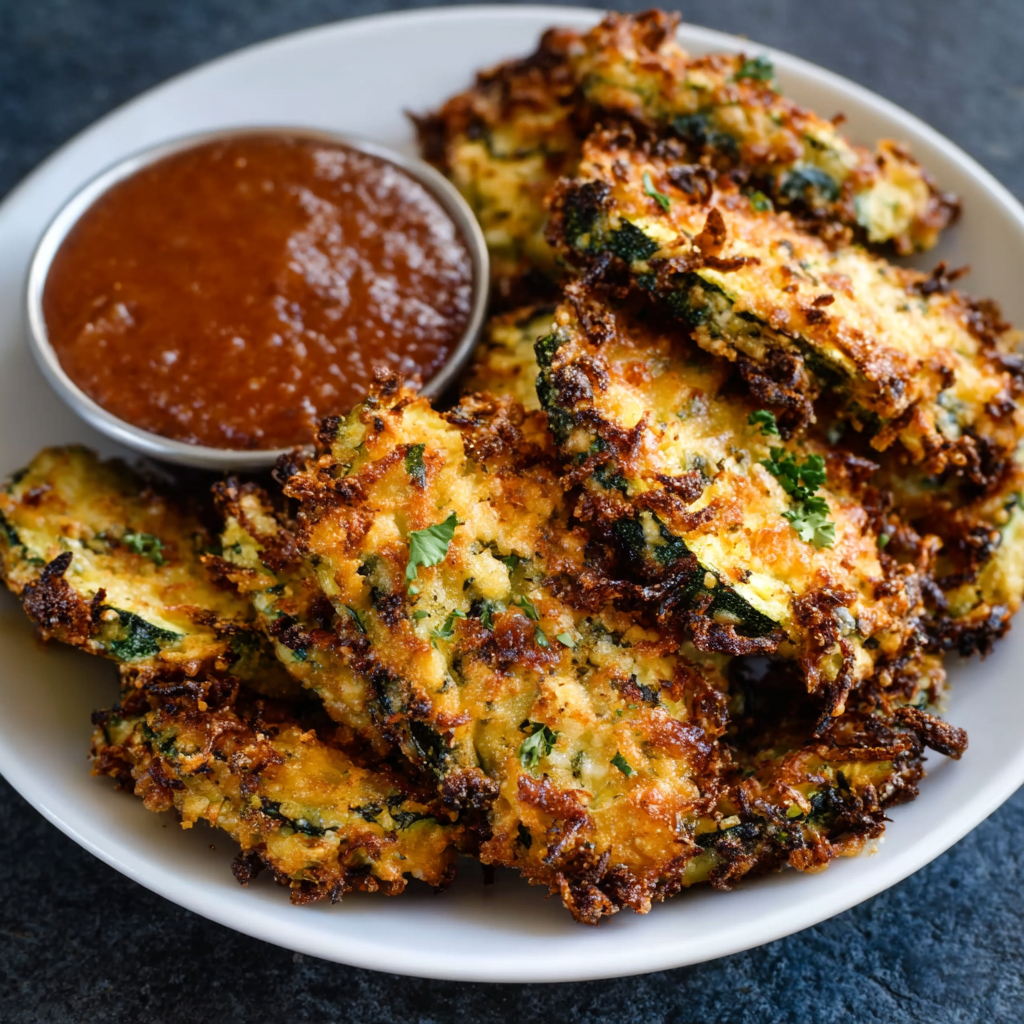 Knusprige Airfryer-Zucchini-Chips – So schmecken sie köstlich!