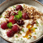 Kokosquark Frühstück