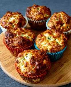 Kräuter-Käse-Muffins für Meal-Prep