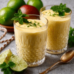 Mango-Limetten-Lassi (zuckerfrei)