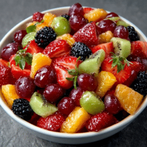 Perfekter Keto-Sommersalat (Mit Beeren)