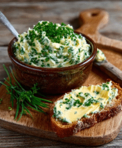 Selbstgemachte Kräuterbutter