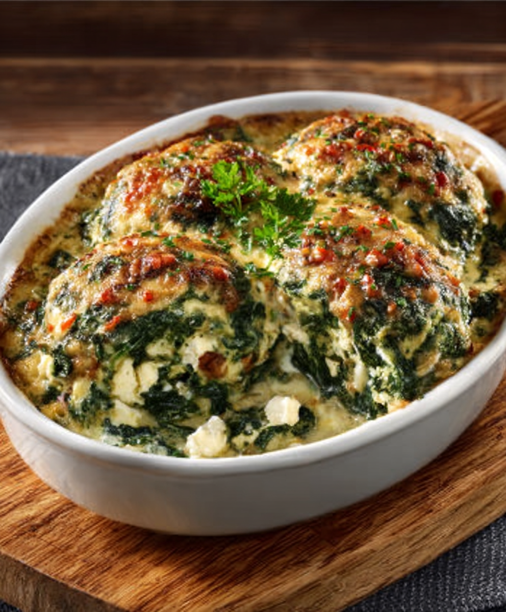 Spinat-Feta-Auflauf: Ein köstliches Rezept für Genuss!