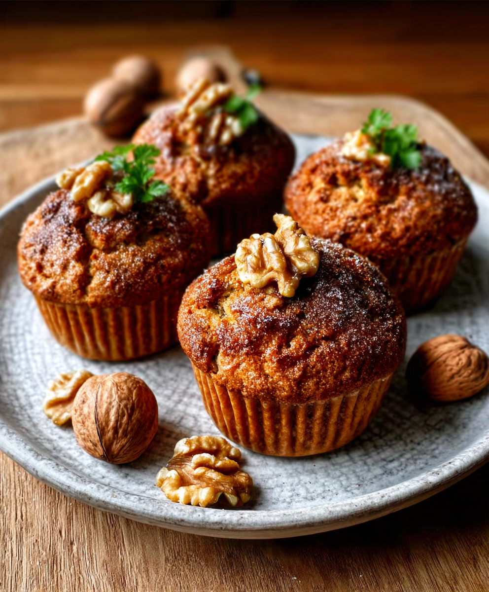 Walnuss-Kräuter-Muffins: Entdecke dieses köstliche Rezept!