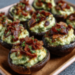Avocado-Bacon-Champignons