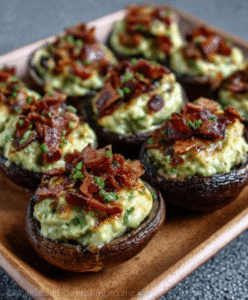 Avocado-Bacon-Champignons