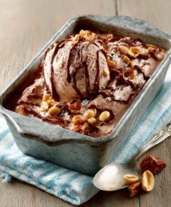 Erdnussbutter-Schoko-Eis