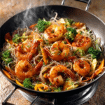 Garnelen-Shirataki-Pfanne