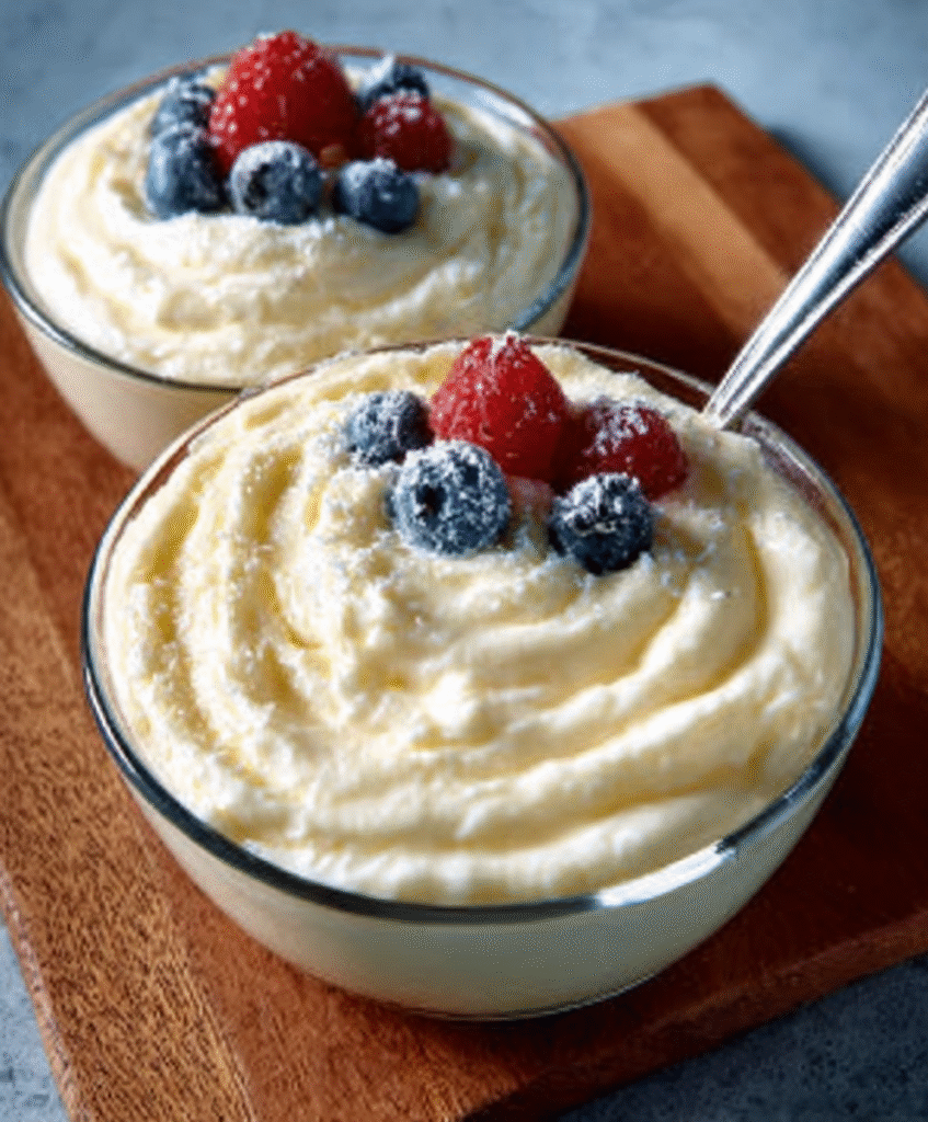 Keto Bavarian Cream Cups (Sugar-Free)