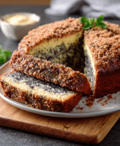 Keto Mohnkuchen (Poppy Seed Cake)