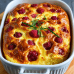 Keto Quarkauflauf (Quark Soufflé Casserole)