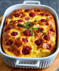 Keto Quarkauflauf (Quark Soufflé Casserole)