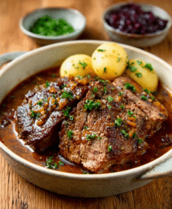 Keto Sauerbraten Beef Roast