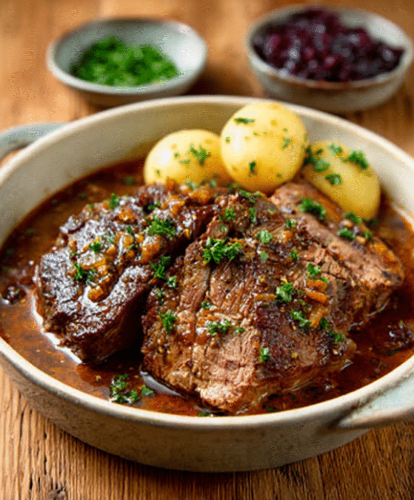 Keto Sauerbraten Beef Roast