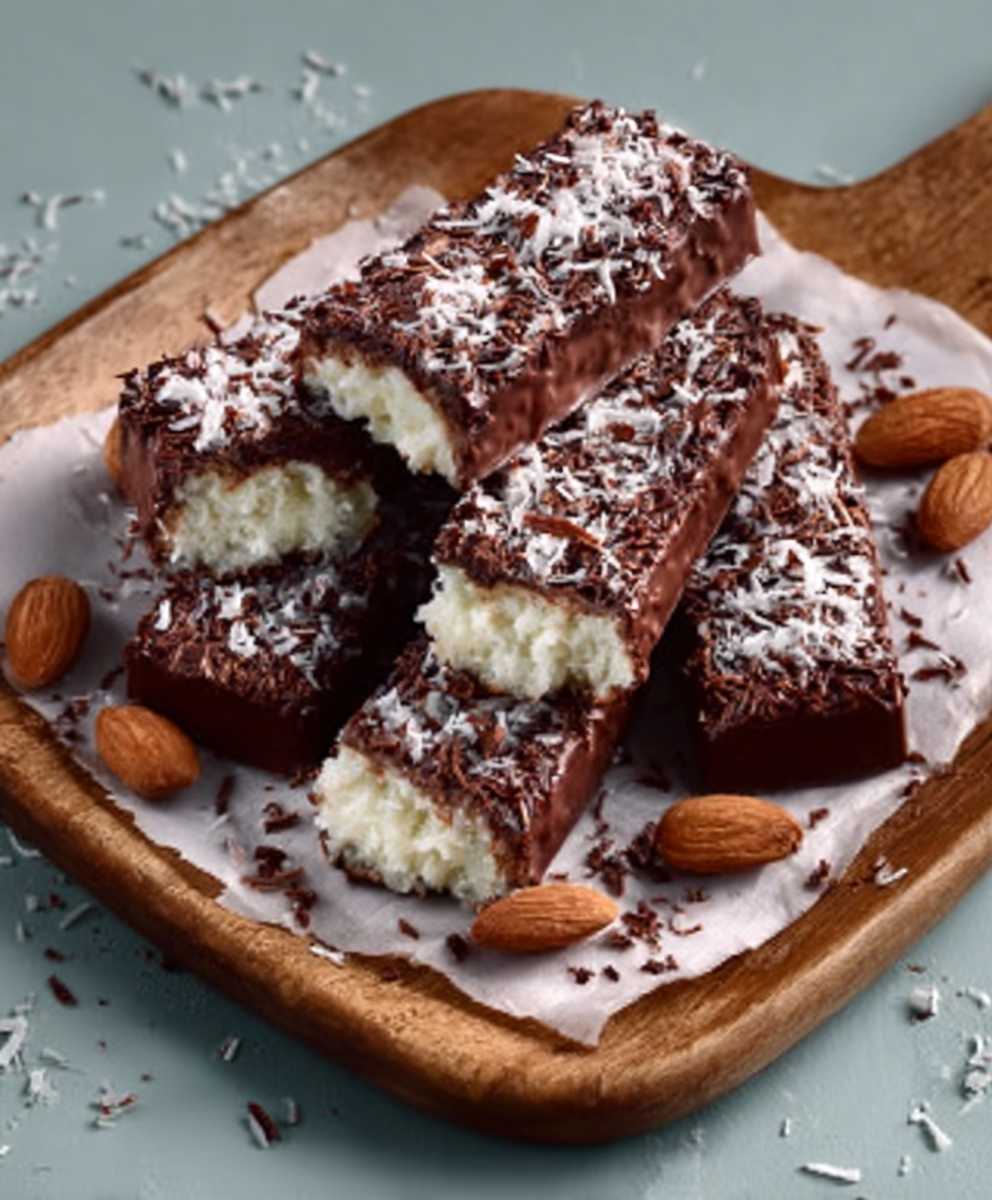 ketodiat 9 Kokos-Schoko-Riegel: So gelingt der süße Traum!