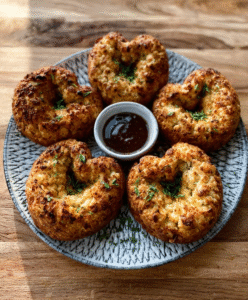 Käse-Blumenkohl-Donuts