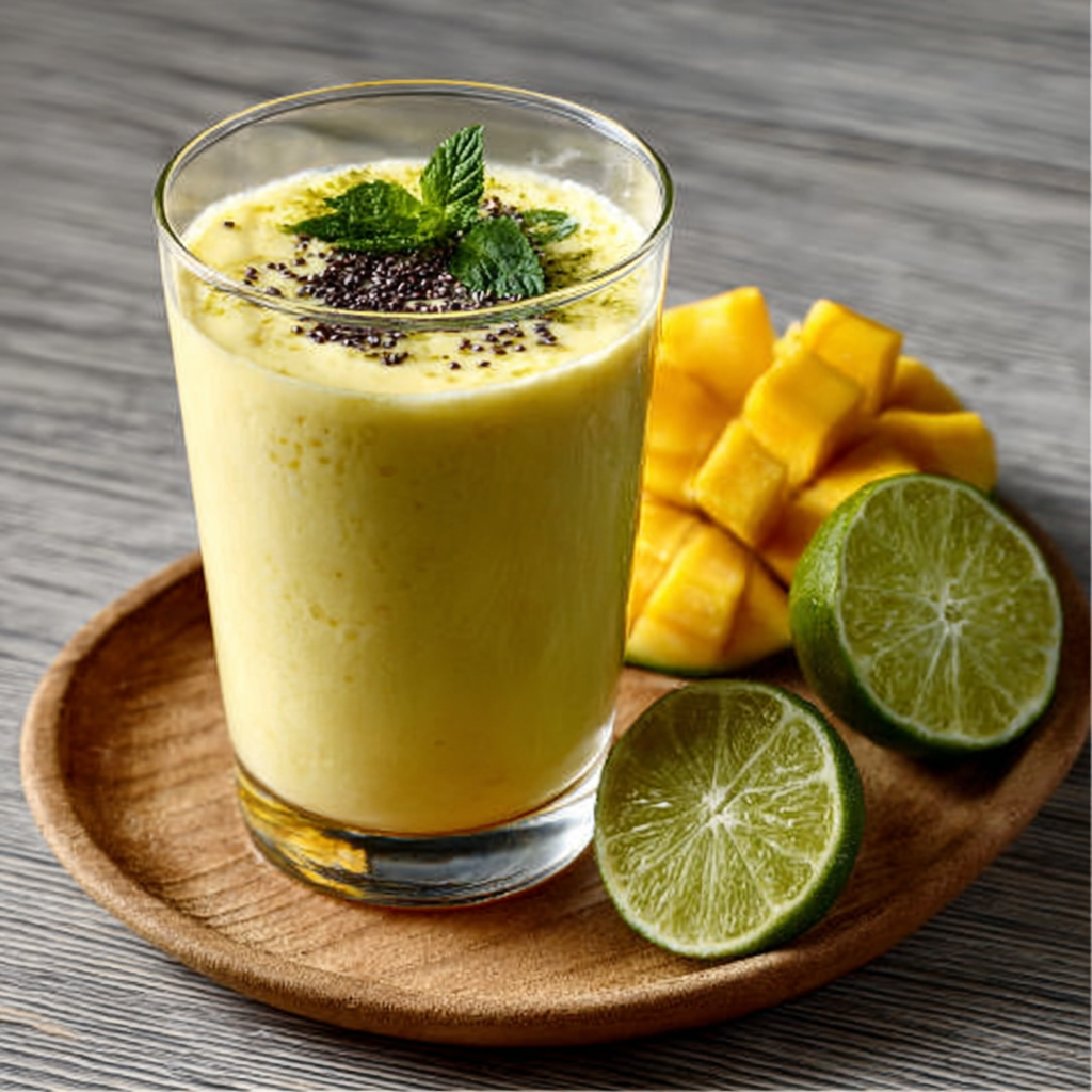 ketodiat 11 Mango-Limetten-Keto-Lassi: So einfach gelingt’s!