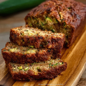 Saftiges Zucchinibrot mit Nüssen und Zimt
