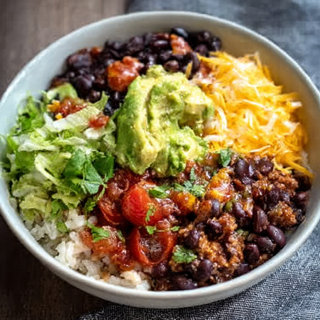 ketodiat 9 Schnelle Keto-Taco-Bowls mit schwarzen Bohnen und Extra-Fett: So einfach gelingen sie!