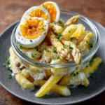 Spargelsalat mit Ei (Low Carb)