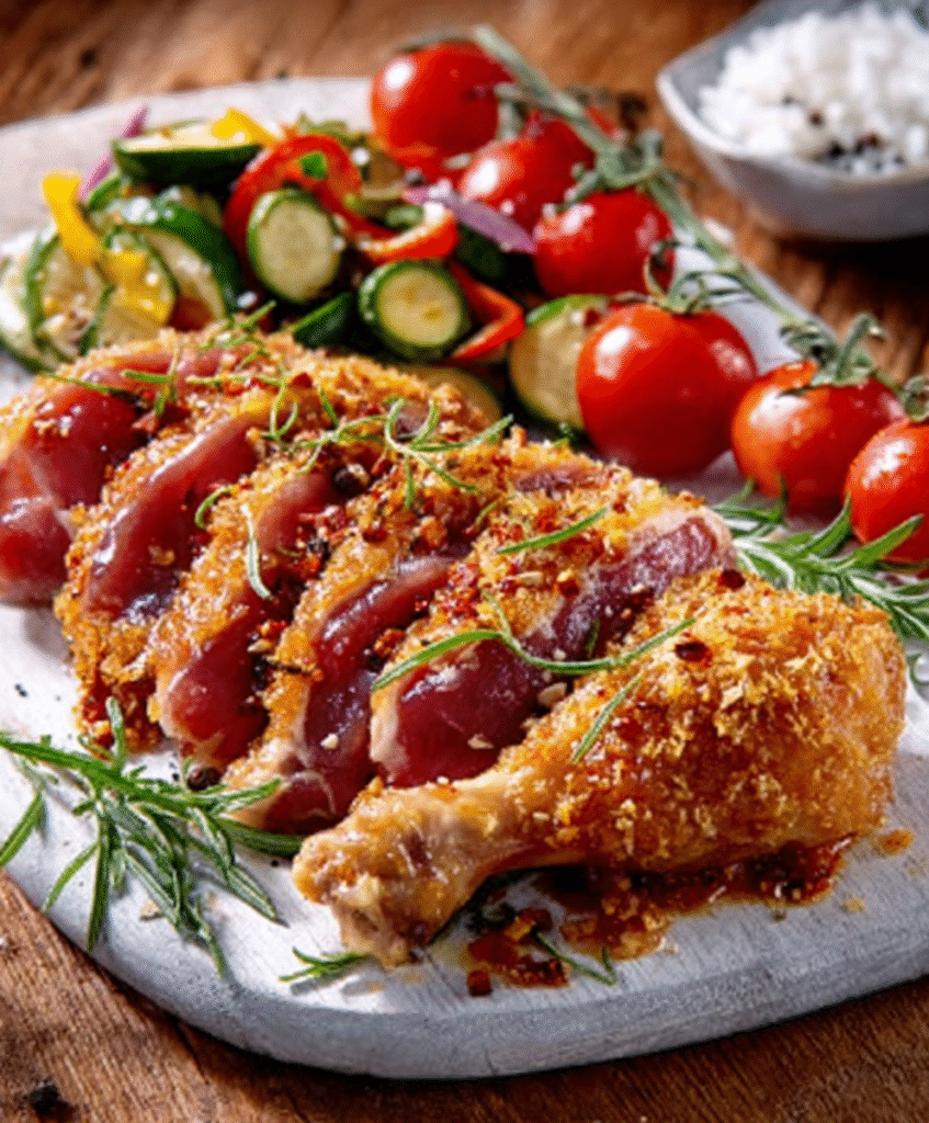 Toskanische Hähnchenschenkel