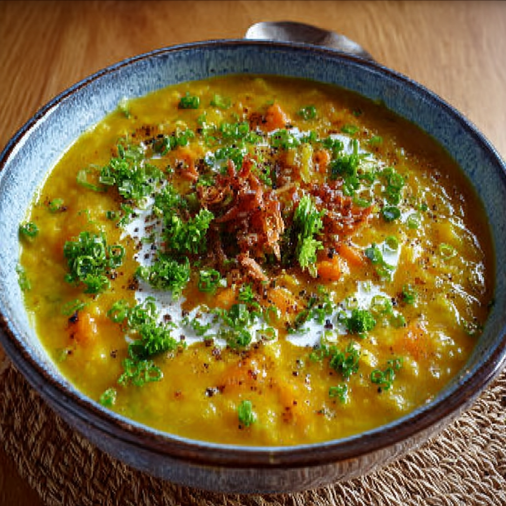 Würzige Kürbis-Schnittlauch-Suppe mit Kokoscreme: Unvergesslicher Geschmack!