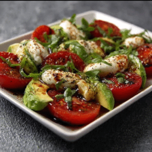Avocado Mozzarella Tomate Salat