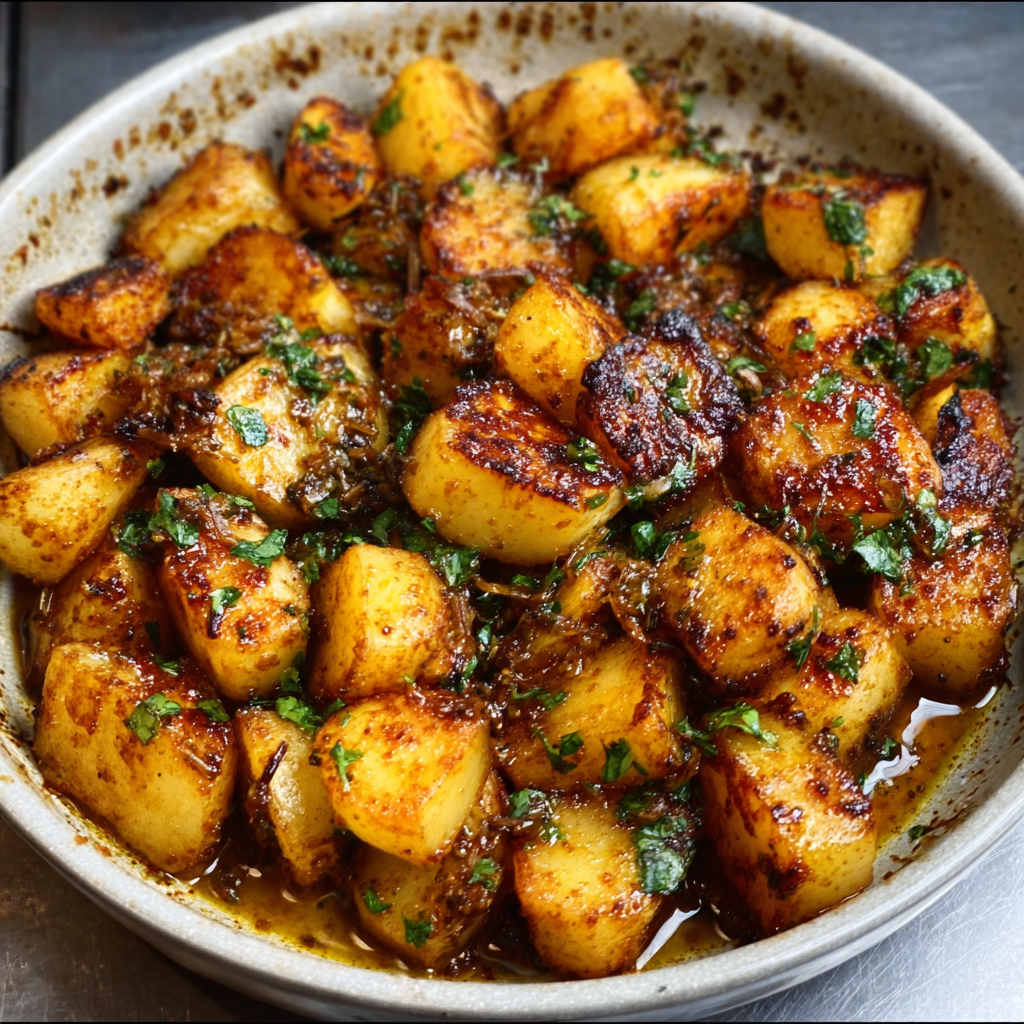 Geräucherte Paprika-Keto-Steckrüben aus Entenfett