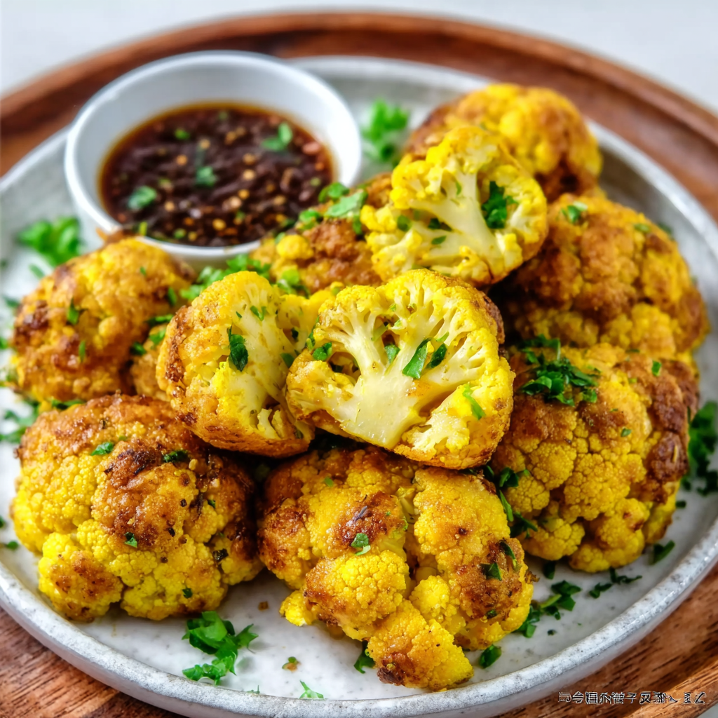 Goldene Kurkuma-Blumenkohl-Brötchen (Keto)