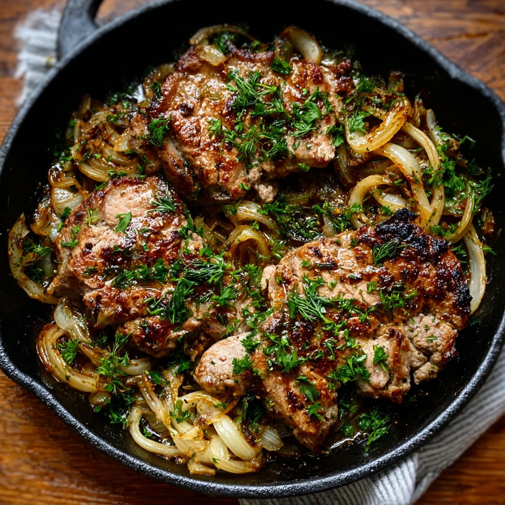 Karamellisierte Fenchel-Keto-Schweinepfanne: Ein Fest!