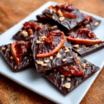 Keto Blutorangen-Schokoladenbruch