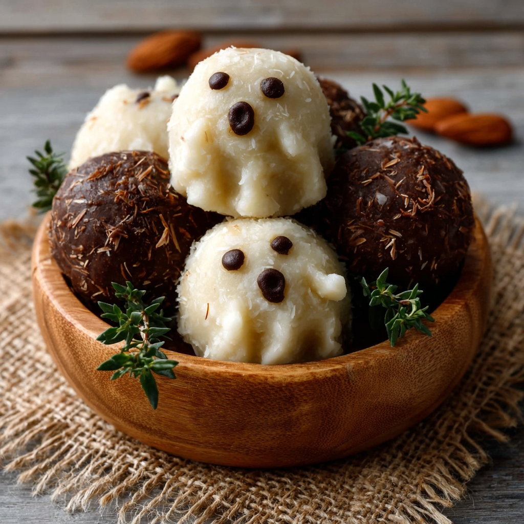 Keto Coconut Ghost Fat Bombs