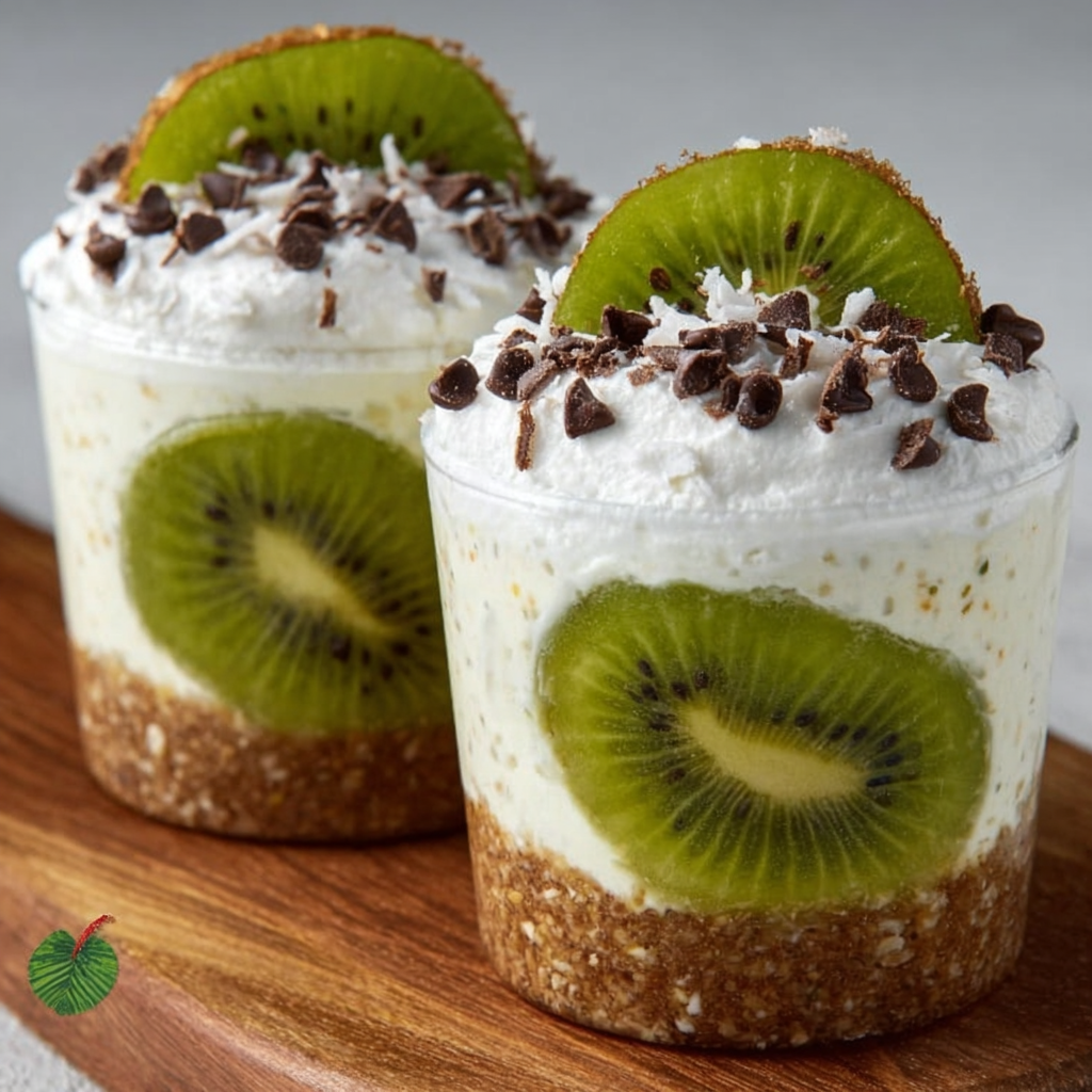 Keto Kiwi-Kokos-Mousse-Becher: So gelingt das Dessert!