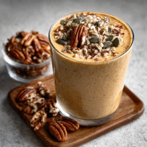 Keto Maple Pecan Pumpkin Smoothie