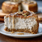 Keto Masala Chai gewürzter Käsekuchen