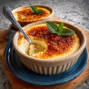 Keto Mascarpone & Orangenblüten-Custard