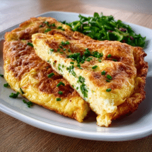 Keto Safran-Wolkenomelett