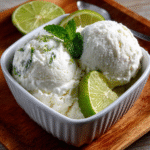 Keto Thailändisches Kokos-Limetten Sorbet
