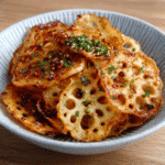 Knusprige Lotuswurzel-Keto-Chips