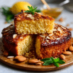 Low-Carb Mediterraner Honig-Mandelkuchen