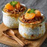 Mandarinen-Kokos Pudding
