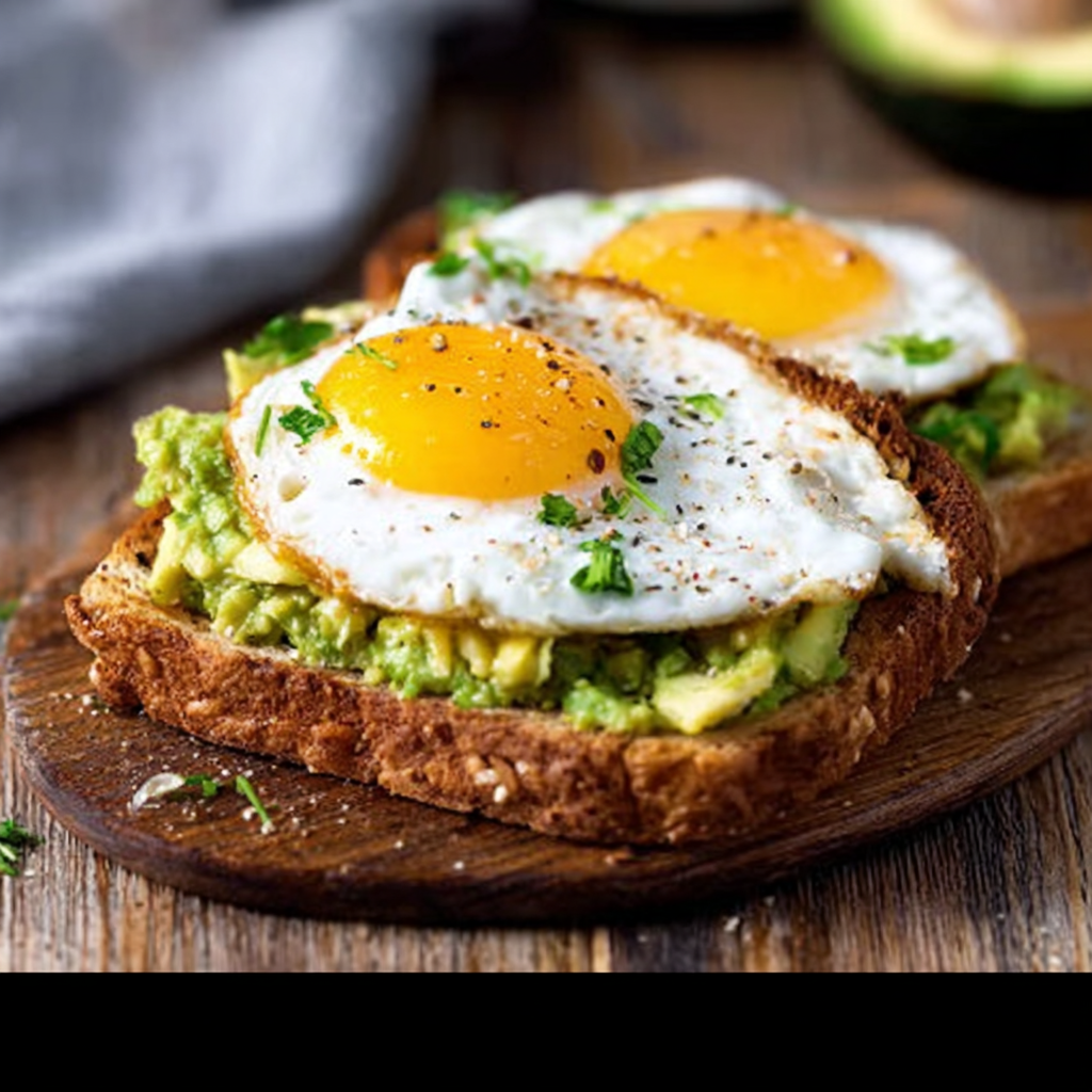 Spiegeleier auf Avocado Röstbrot: Dein ideales Frühstück!