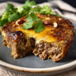 Keto-Bobotie mit Mandelkruste