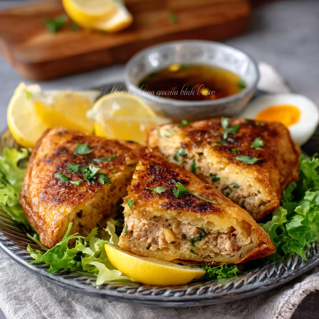 Keto Brik mit Thunfisch & Ei (Algerischer Stil) - So gelingt der Genuss! 5 Keto Brik mit Thunfisch Ei Algerischer Stil