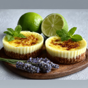 Keto-Custard-Cups mit Zitronengras-Note