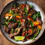 Keto-Entenpfanne mit Thai-Basilikum