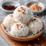Keto-Kokos-Mochi-Fettbomben